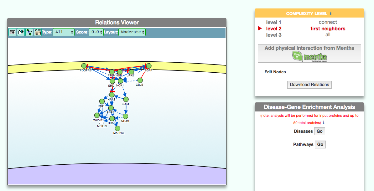 image of multi-protein search result